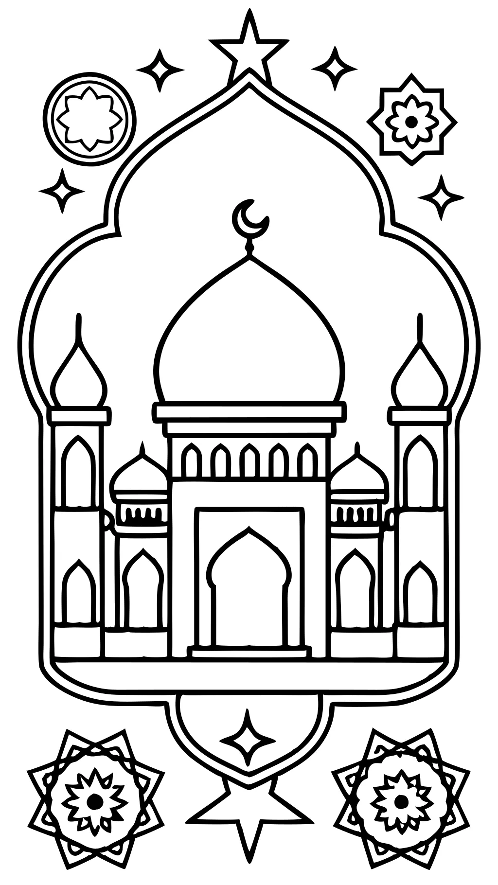 muslim coloring pages